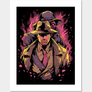 Indiana jones inspired desing Posters and Art